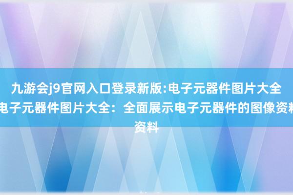 九游会j9官网入口登录新版:电子元器件图片大全 电子元器件图片大全：全面展示电子元器件的图像资料